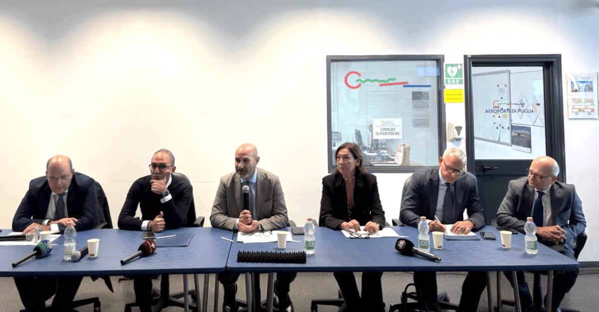 Piemontese: il Gino Lisa è una infrastruttura strategica per lo sviluppo della Puglia e del Mezzogiorno - 