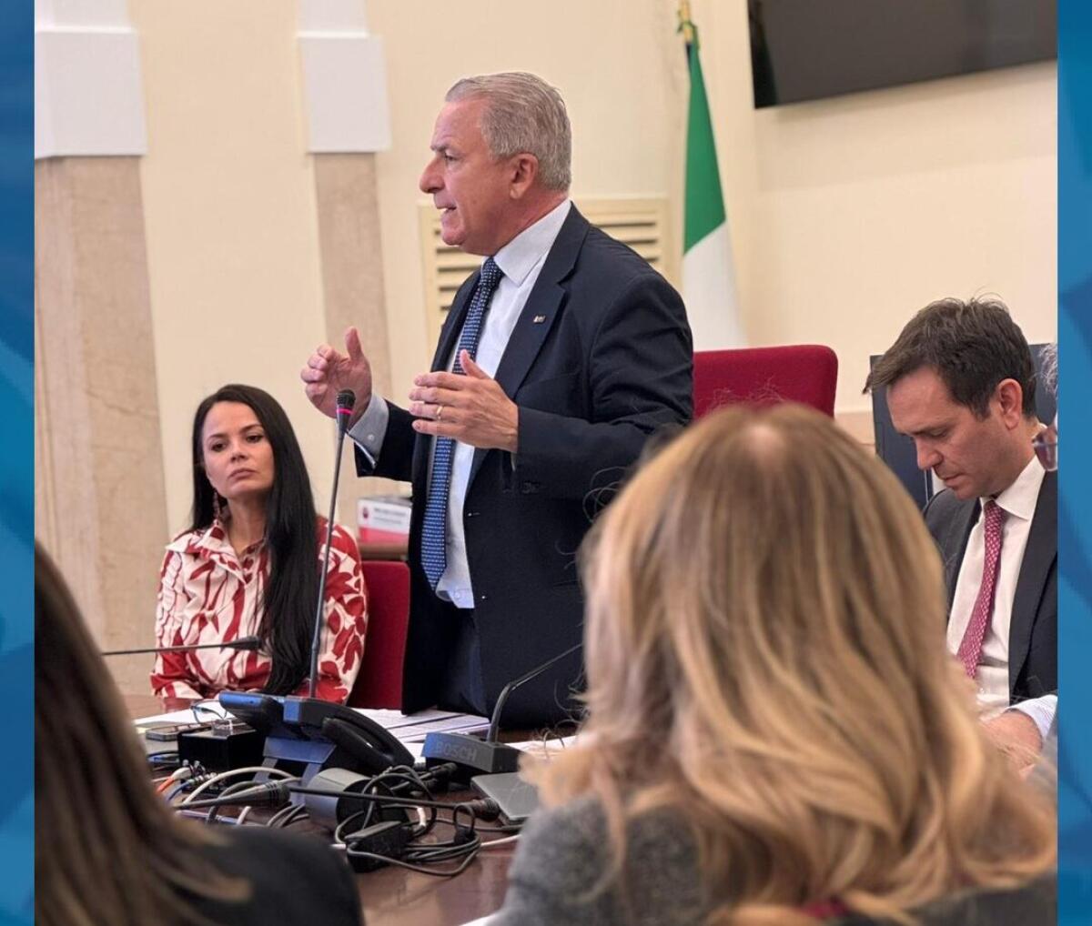 Montecitorio, Gatta riceve delegazioni organizzazioni agricole estere - 