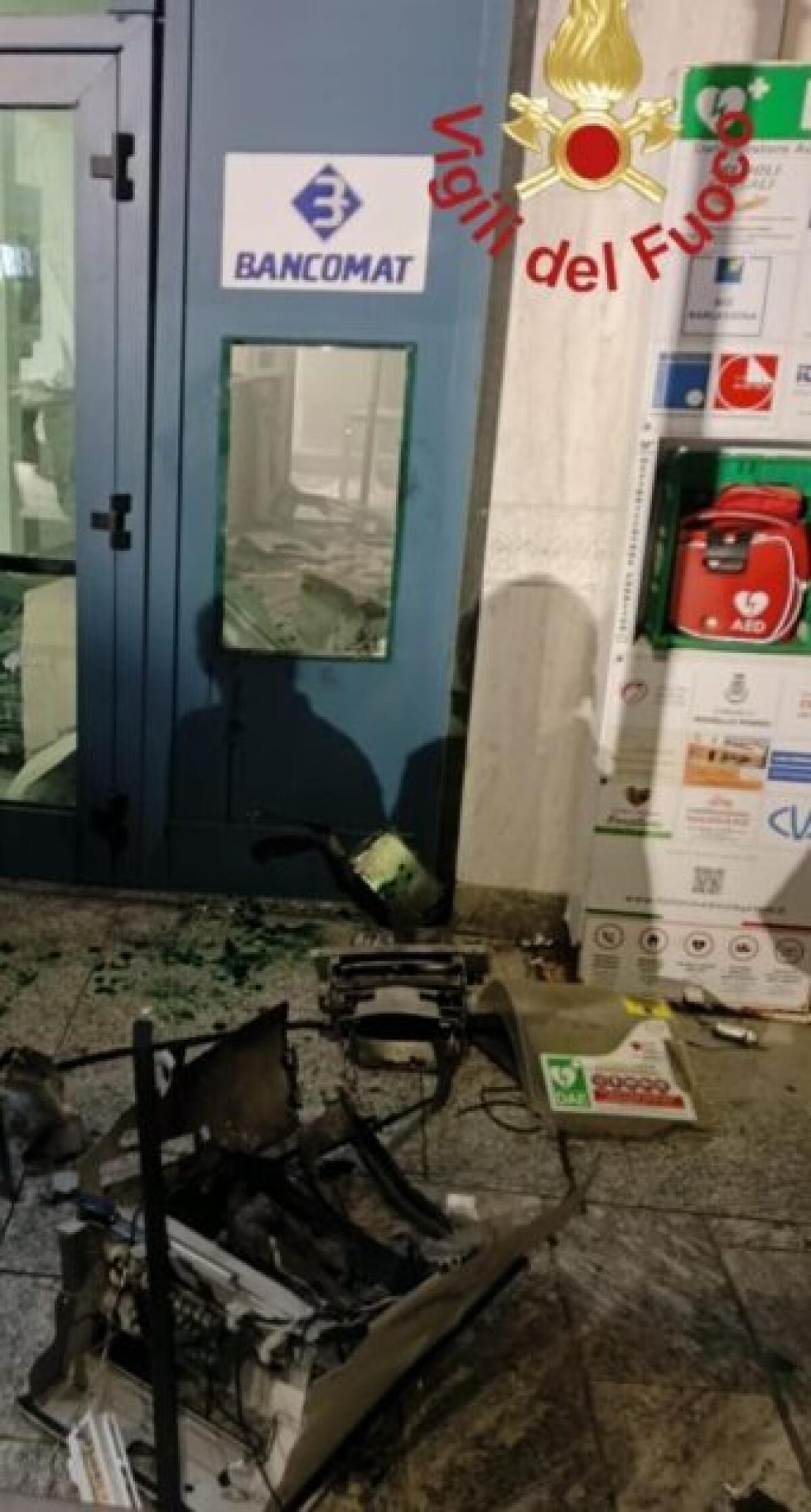 Biccari, fatto saltare il bancomat della Banca Popolare Pugliese - 