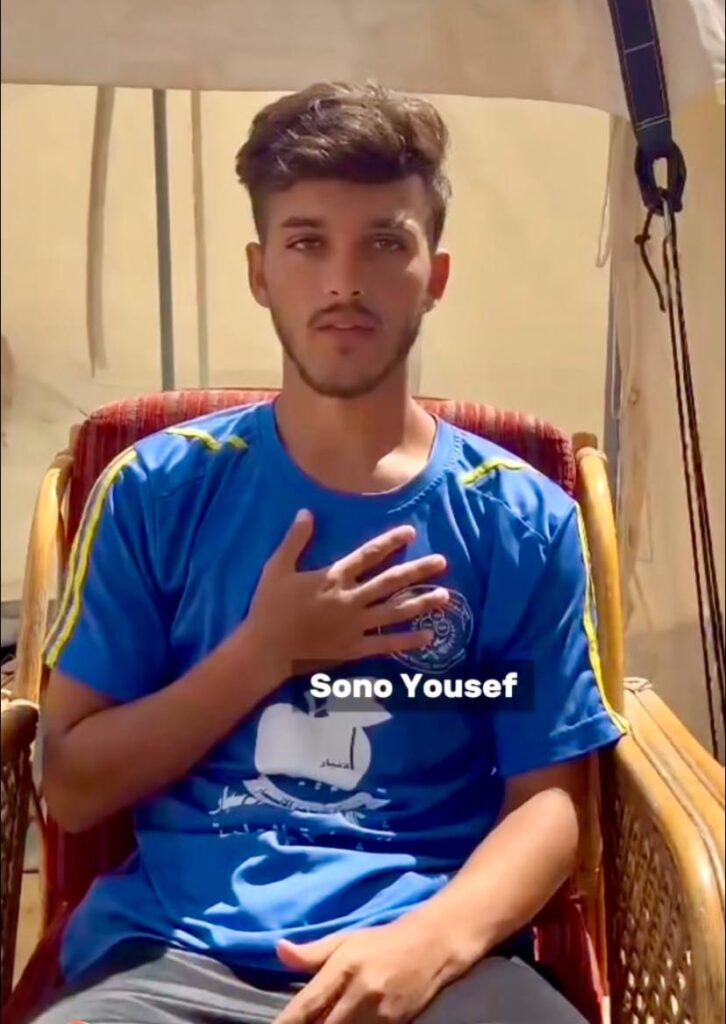 Yousef, calciatore palestinese: “Vorrei venire in Italia per continuare a giocare a calcio”
