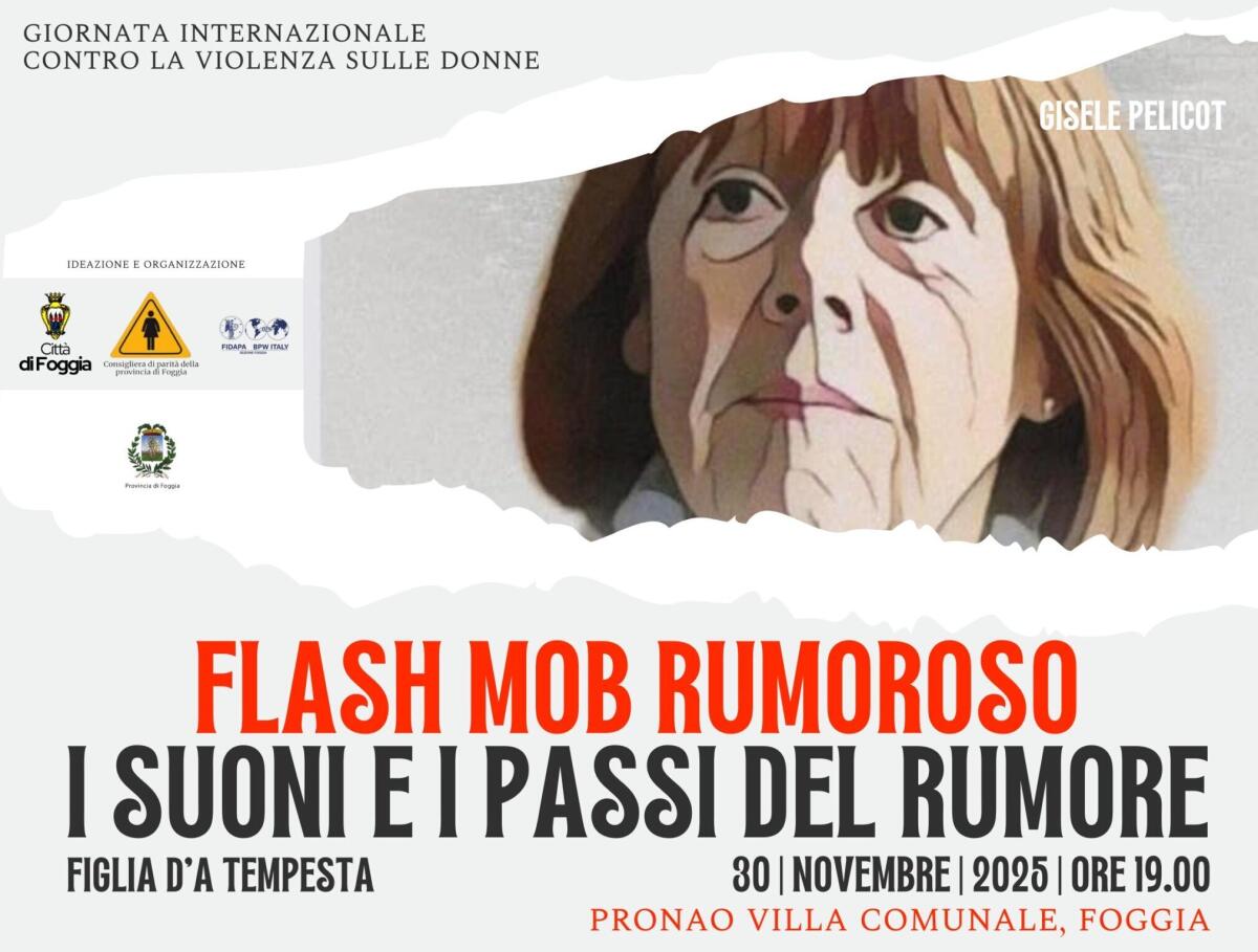 Giornata contro la violenza sulle Donne, flash mob rumoroso “I suoni e i passi del rumore" - 