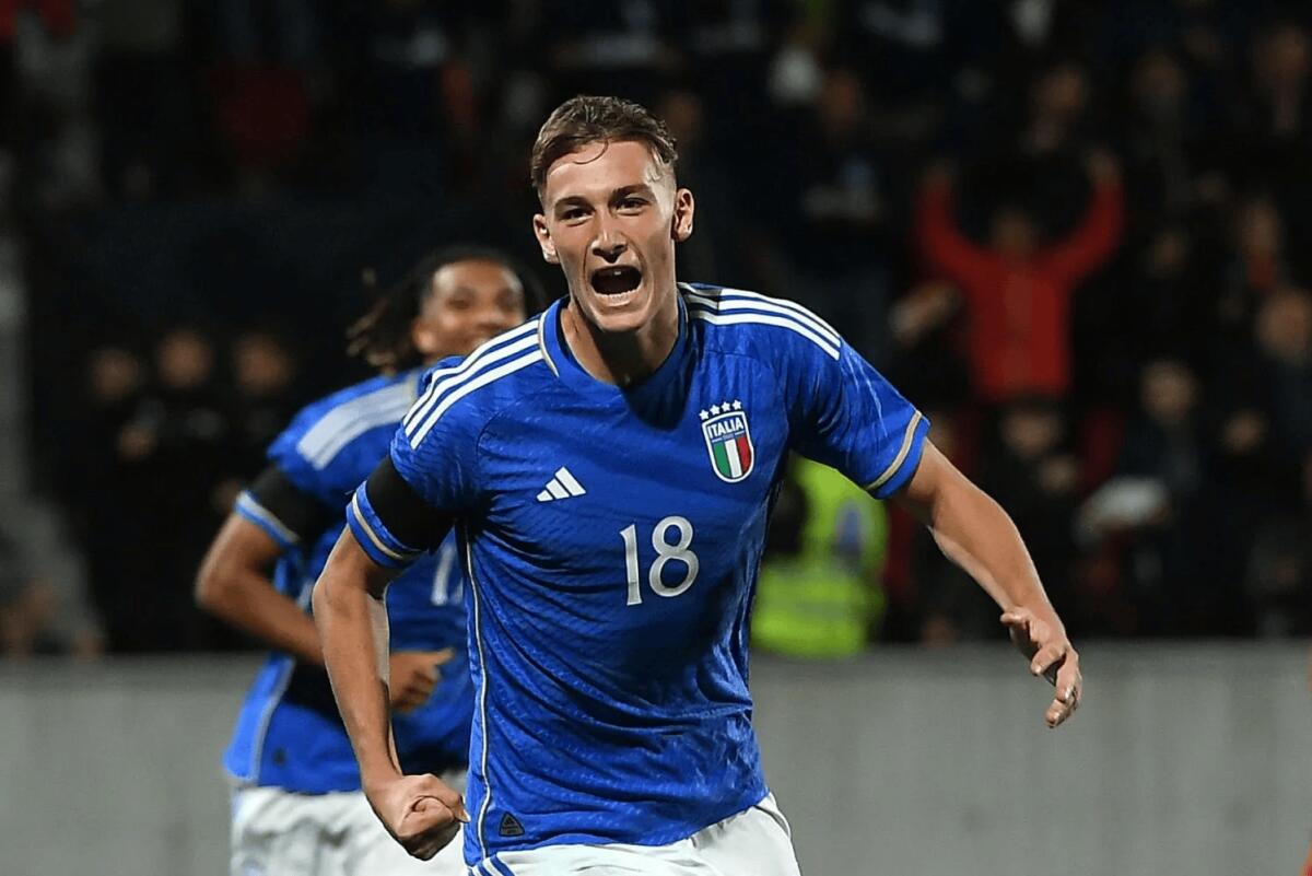 L'Italia umiliata a San Siro dalla Norvegia. Mondiali a rischio - Italia vs Norvegia 1 4 
Pio Esposito