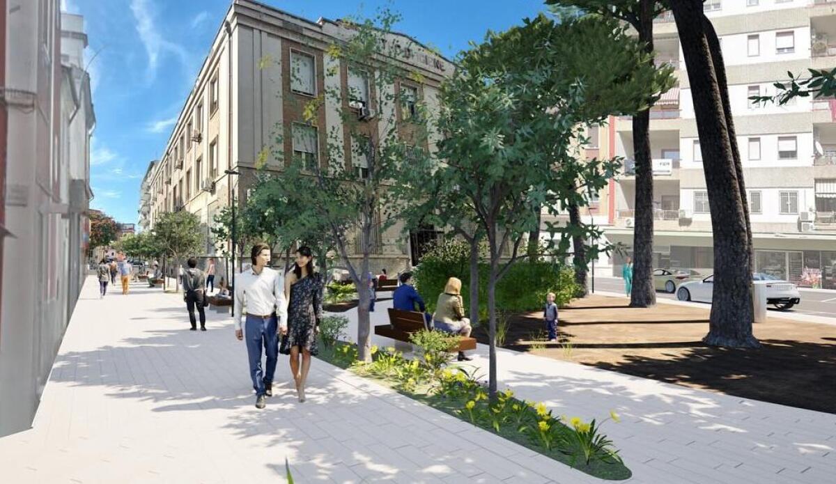 Foggia, progetto di riqualificazione di piazza Pavoncelli: ci sarà più luce e più verde - 