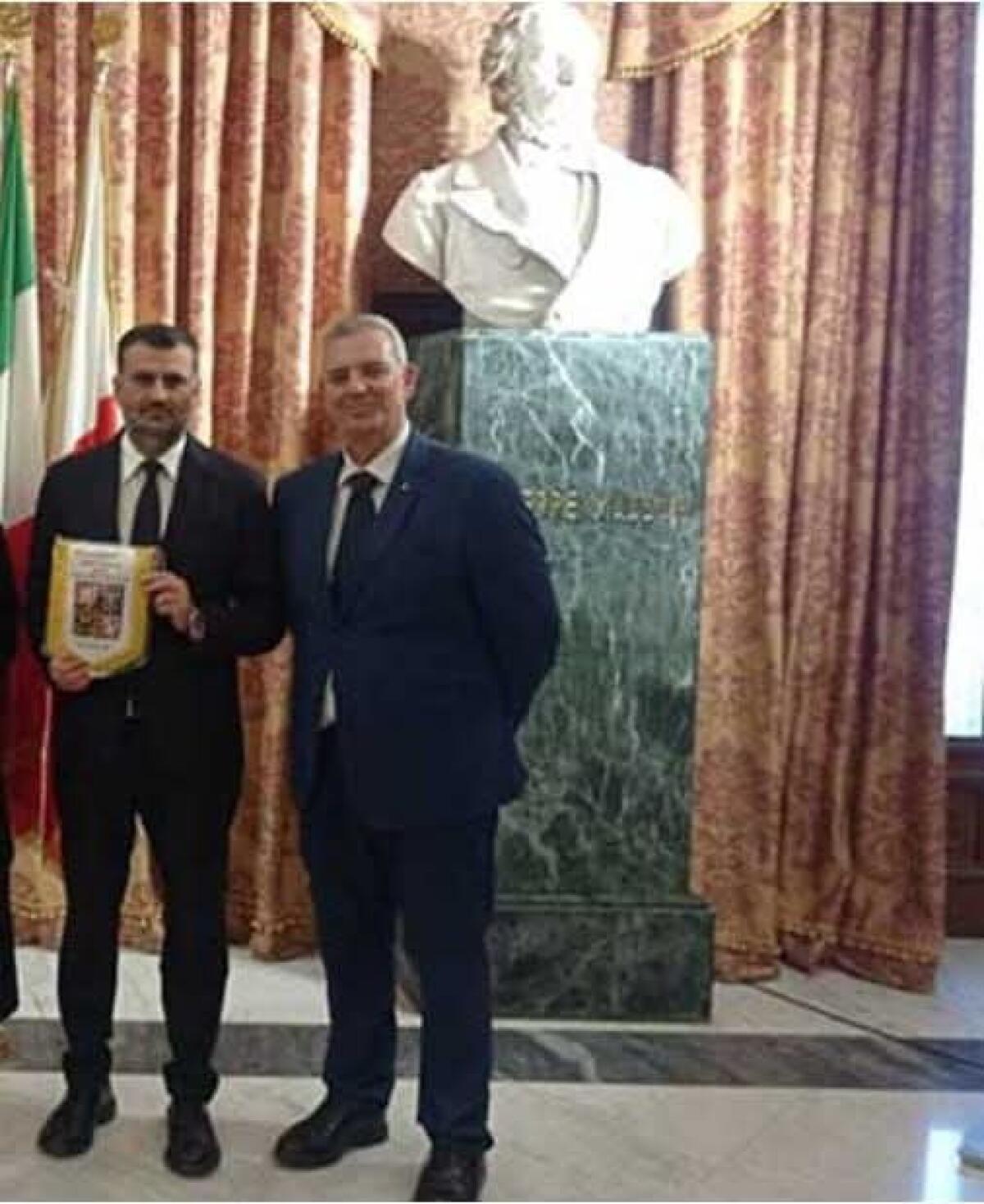 Il Console Onorario della Repubblica Ceca per la Puglia Cav. Uff. Riccardo Di Matteo, si congratula con il nuovo Presidente Antonio Decaro - 