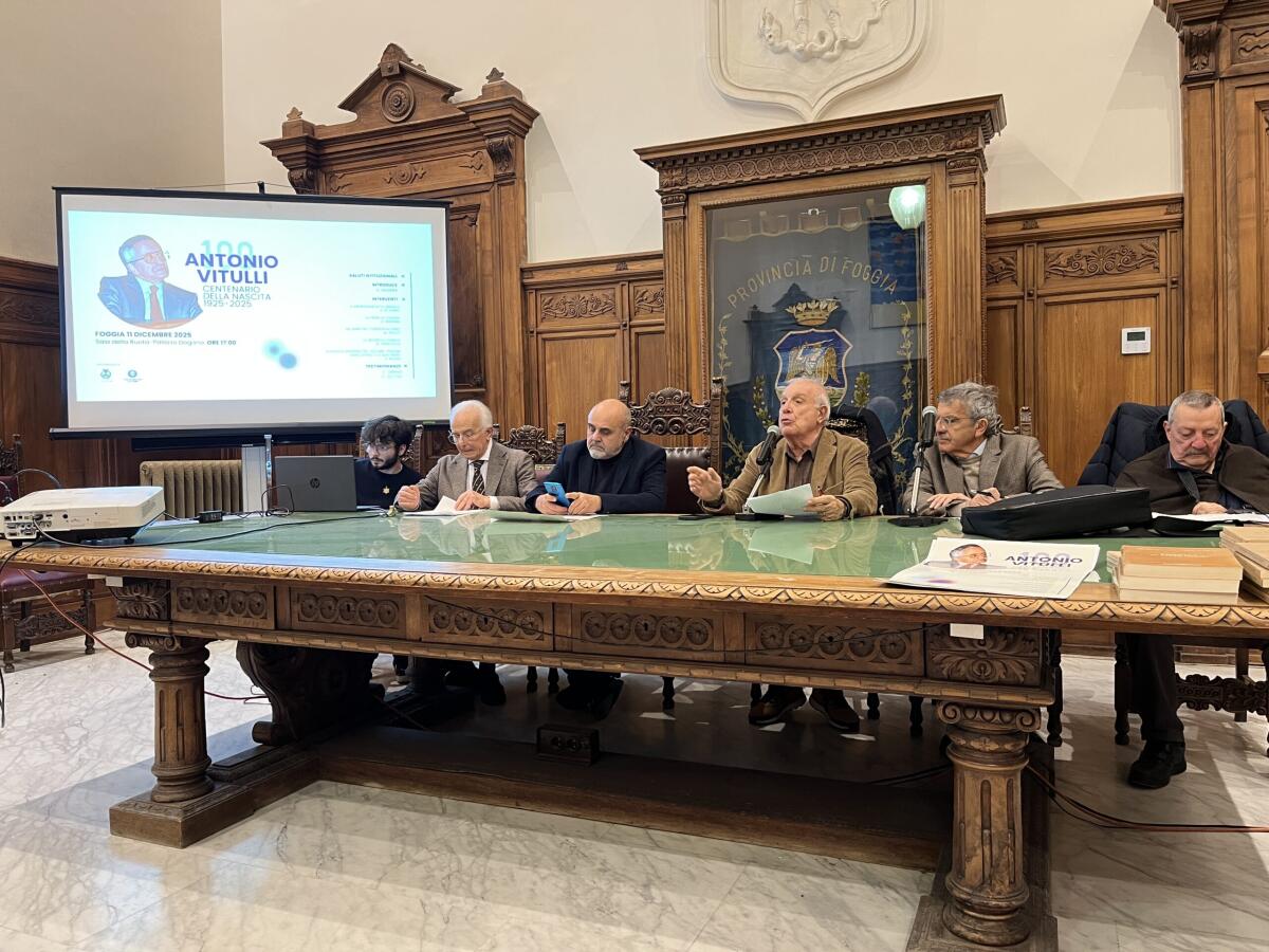 Celebrato il centenario della nascita di Antonio Vitulli: fu segretario generale della Fiera di Foggia - 