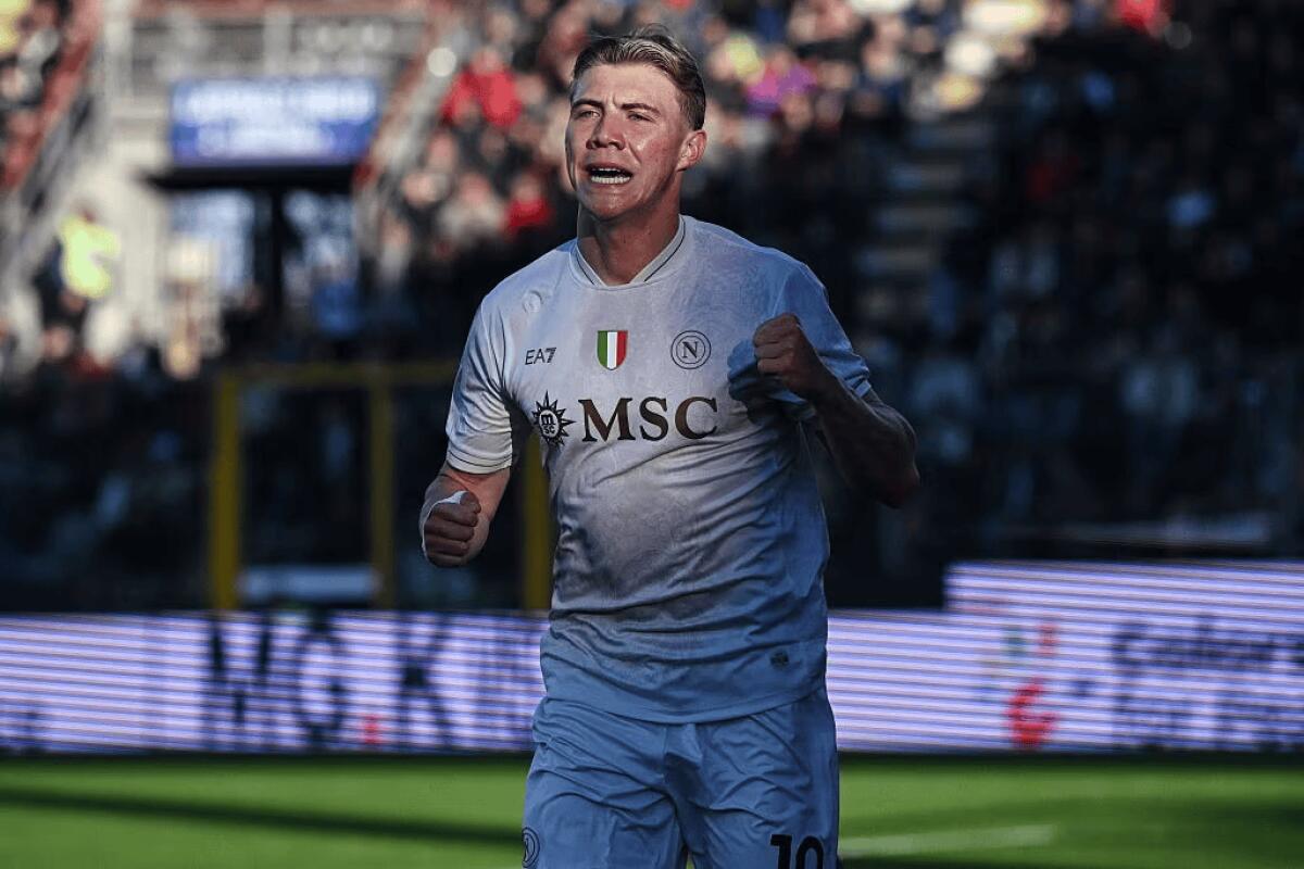 Il Napoli passa a Cremona. Basta una doppietta di Hojlund - Rasmus Højlund doppietta a Cremona