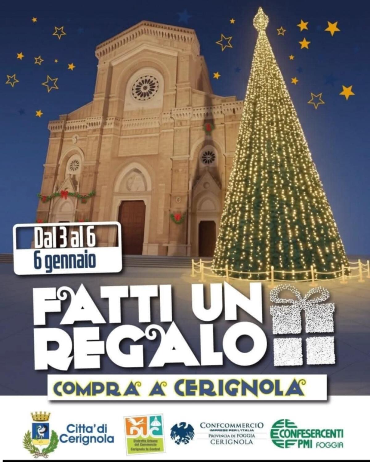 "Fatti un regalo!": Compra a Cerignola, in palio buoni spesa da 200 euro - 