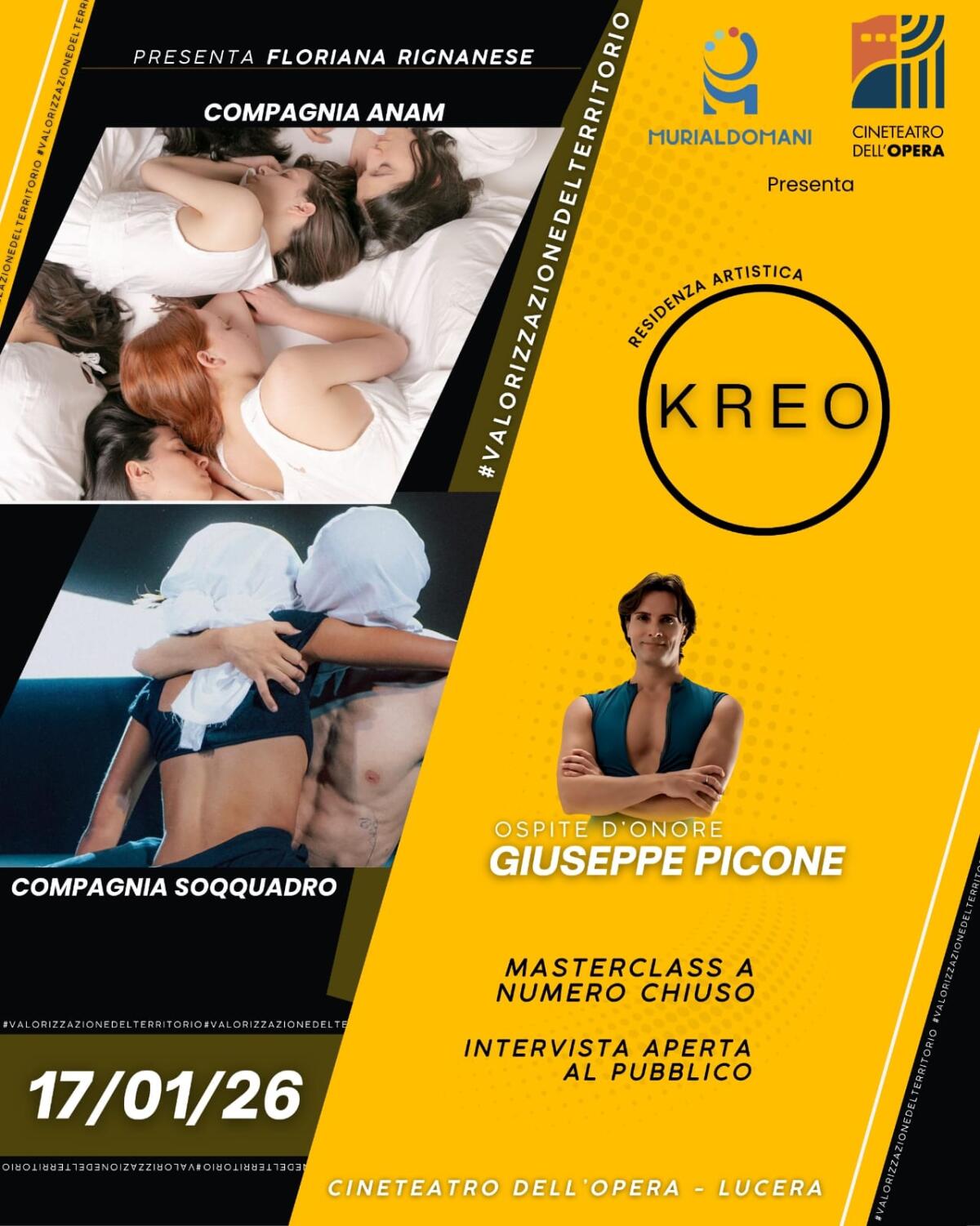Debutta a Lucera il progetto Kreo: un format innovativo dedicato alla danza - 