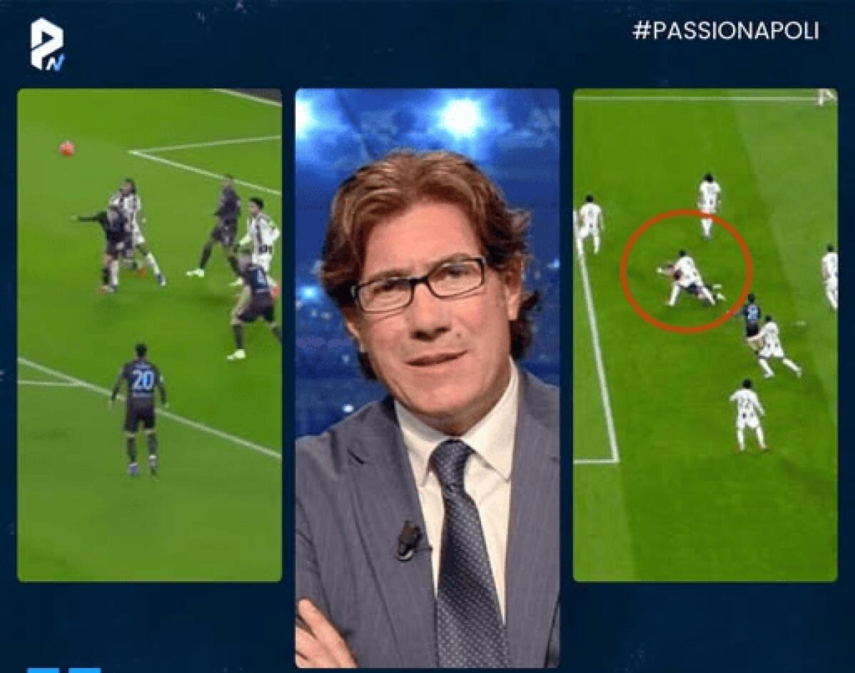 Il Napoli penalizzato dall'arbitro, Maurizio Mariani - Juventus Napoli -Bergonzi