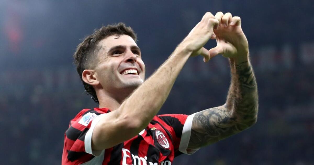 Serie A, il programma tv della 26a giornata: Juve ed Inter di sabato, il Milan domenica - Pulisic, centrocampista del Milan_GettyImages
