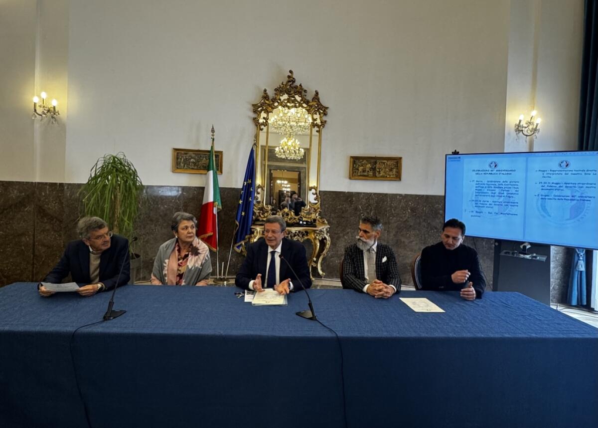 Foggia, la Prefettura presenta gli eventi per celebrare gli 80 anni della Repubblica - 