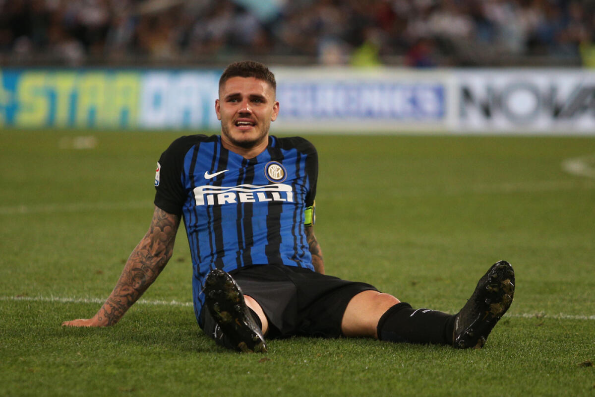 Nainggolan spiega il motivo della rottura tra Icardi e l'Inter - 20.05.2018. Stadio Olimpico, Rome, Italy. Serie A. SS LAZIO vs FC INTER. Mauro Icardi  celebrate the victory at the end of  the Serie A football match SS LAZIO vs FC INTER at Stadio Olimpico in Rome.