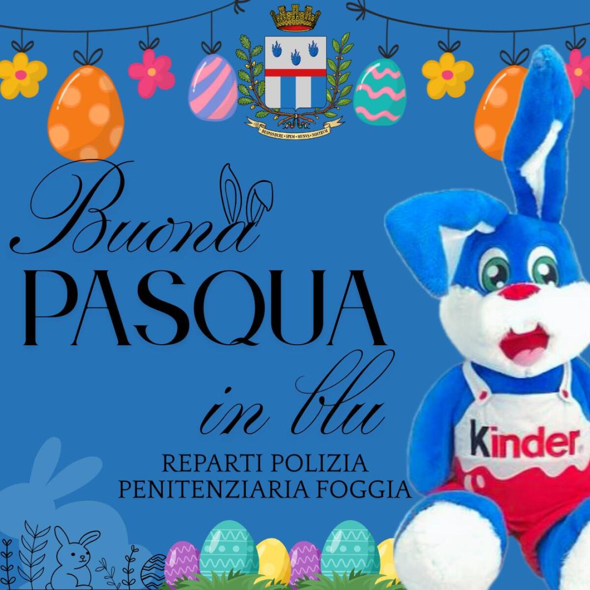 “Pasqua in Blue”: l’iniziativa solidale della Polizia Penitenziaria di Foggia - 