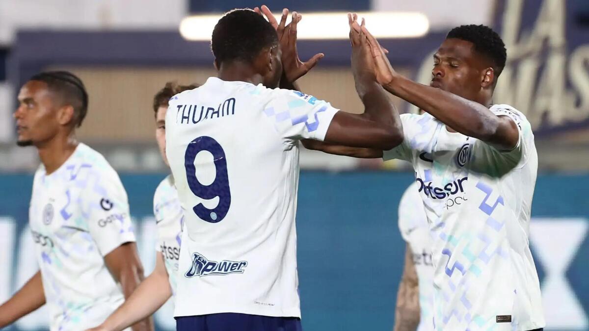 Thuram-Dumfries per avvicinare lo scudetto: l'Inter sbanca Como - 