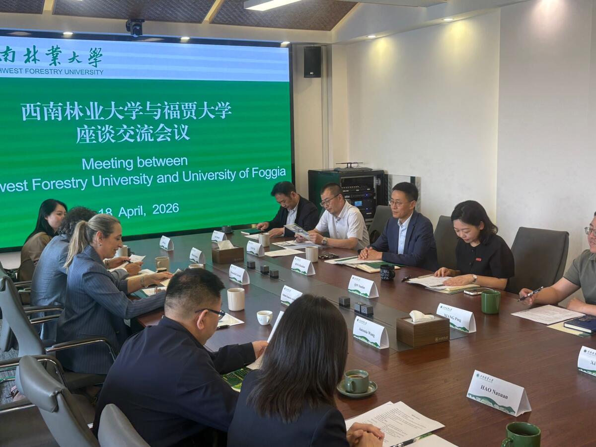 Missione in Cina, l’Università di Foggia consolida la proiezione internazionale - 