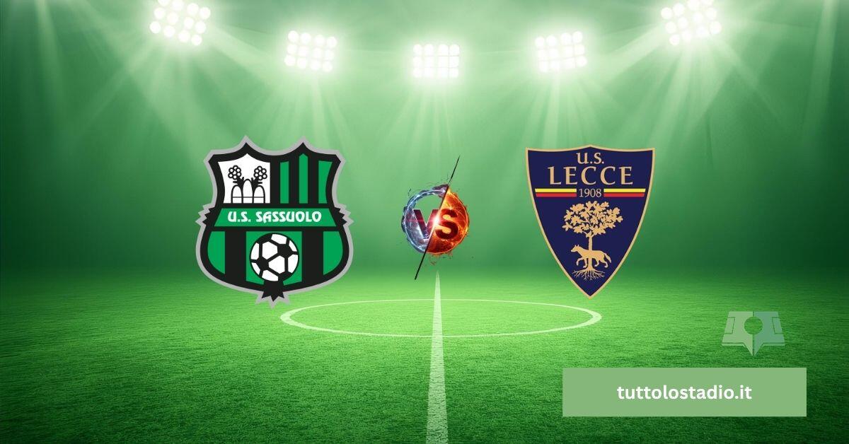 Sassuolo-Lecce: i salentini costretti a vincere - Tuttolostadio.it