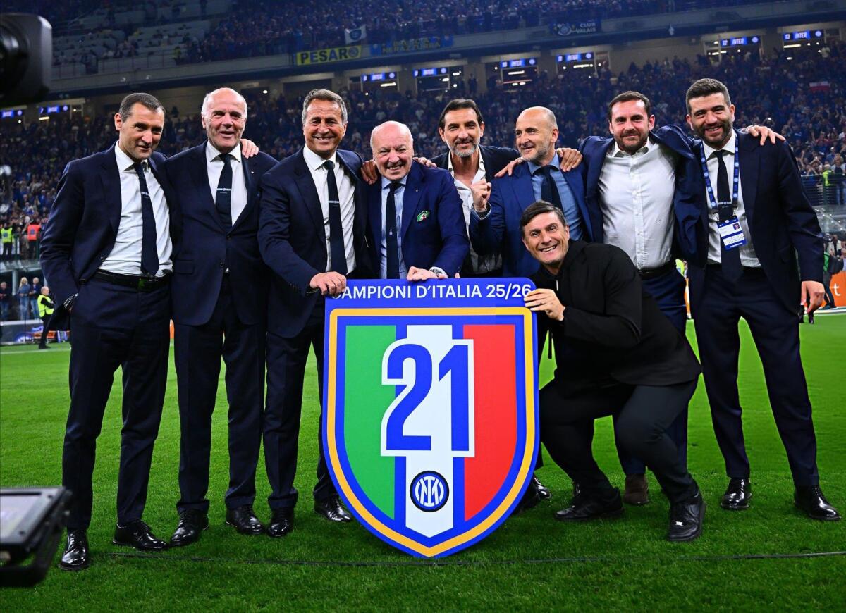 Inter: Marotta, primo scudetto da presidente: "Un segno che non si cancella" - 