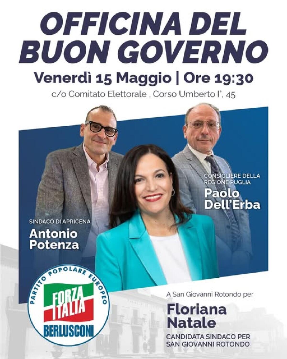 San Giovanni Rotondo, la sfida di Floriana Natale: nasce "Officina del buon governo" - 