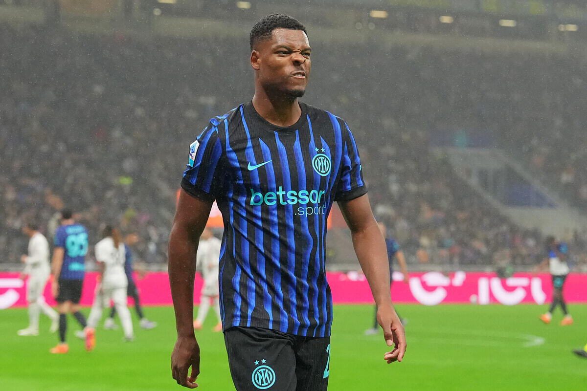 Inter, attenta! Mourinho vuole Dumfries al Real - Denzel Dumfries, difensore dell'Inter_LaPresse-2