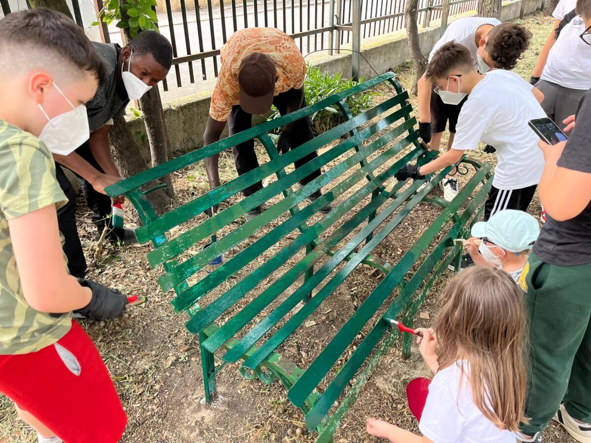 Borgo Mezzanone, la comunità si incontra per rigenerare la Villa Comunale - 
