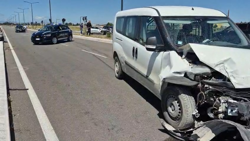 Foggia, doppio incidente lungo l'Orbitale