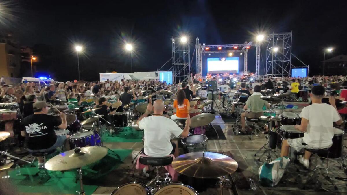 Ascoli Satriano, successo del Drum 100+150: batteristi da tutto il mondo - 