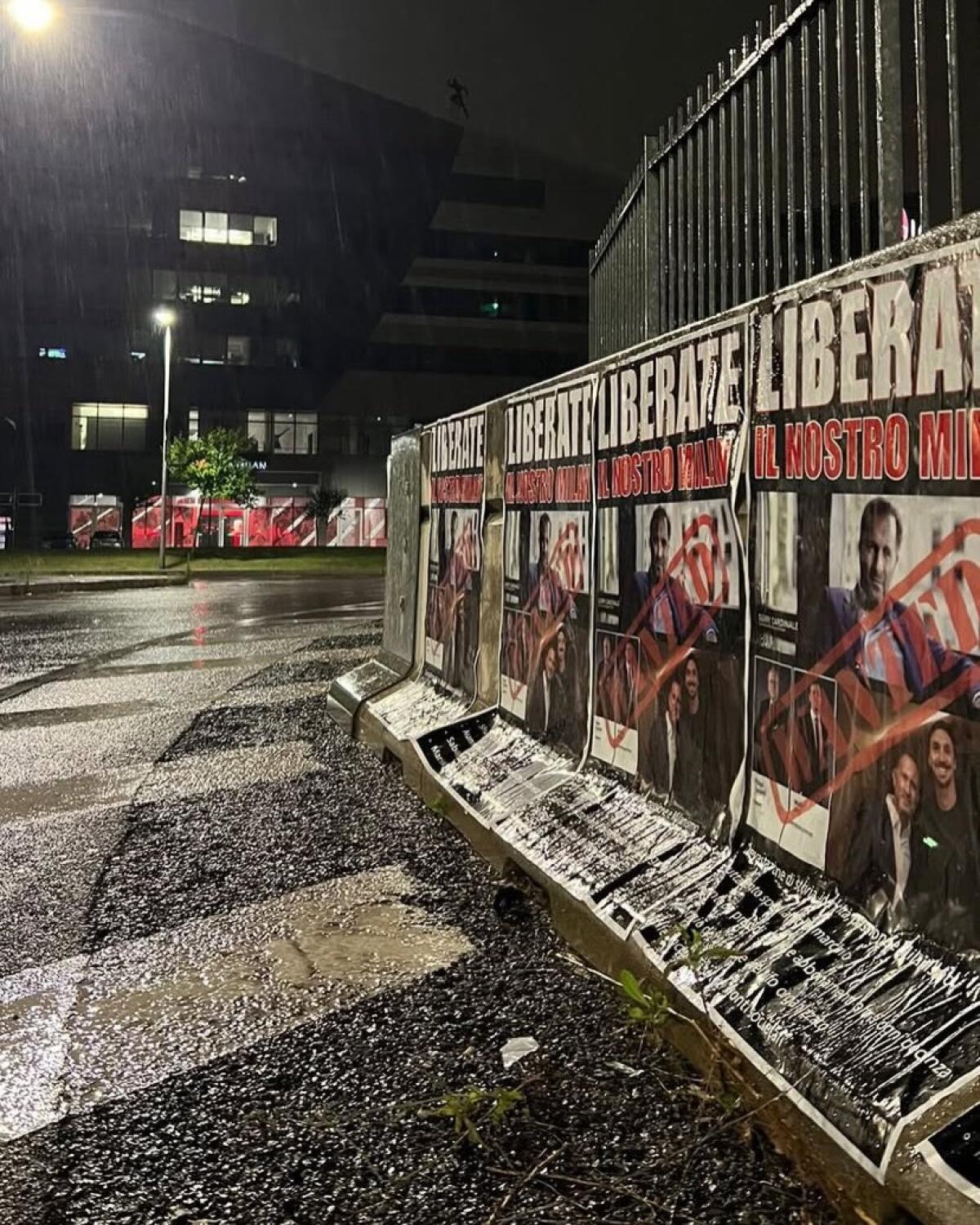 "Liberate il nostro Milan", prosegue la protesta della Curva Sud rossonera - 