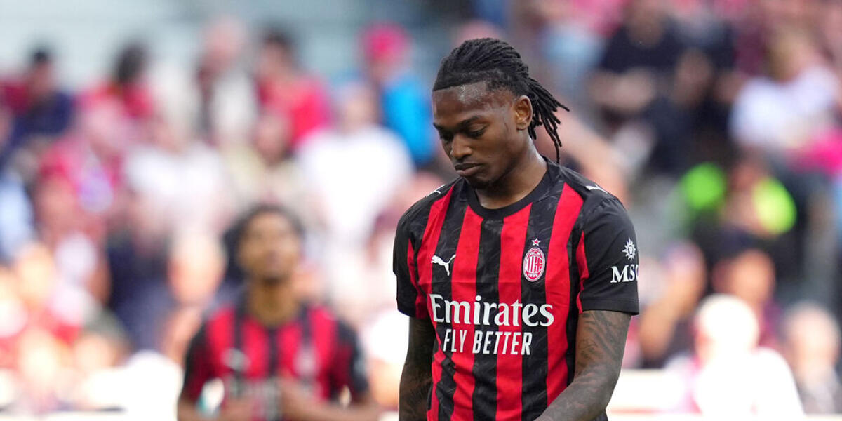 Milan, parla Leao: "Ho parlato con la società, mi hanno aiutato molto" - AC Milans Rafael Leao  during the Serie A soccer match between Ac Milan and Udinese  at the San Siro  Stadium in Milan , north Italy - Saturday , April 11 , 2026 . Sport - Soccer . (Photo by Spada/LaPresse)