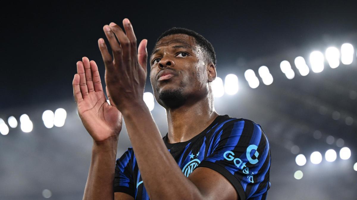 Inter, la toccante lettera d'addio di Dumfries - 
