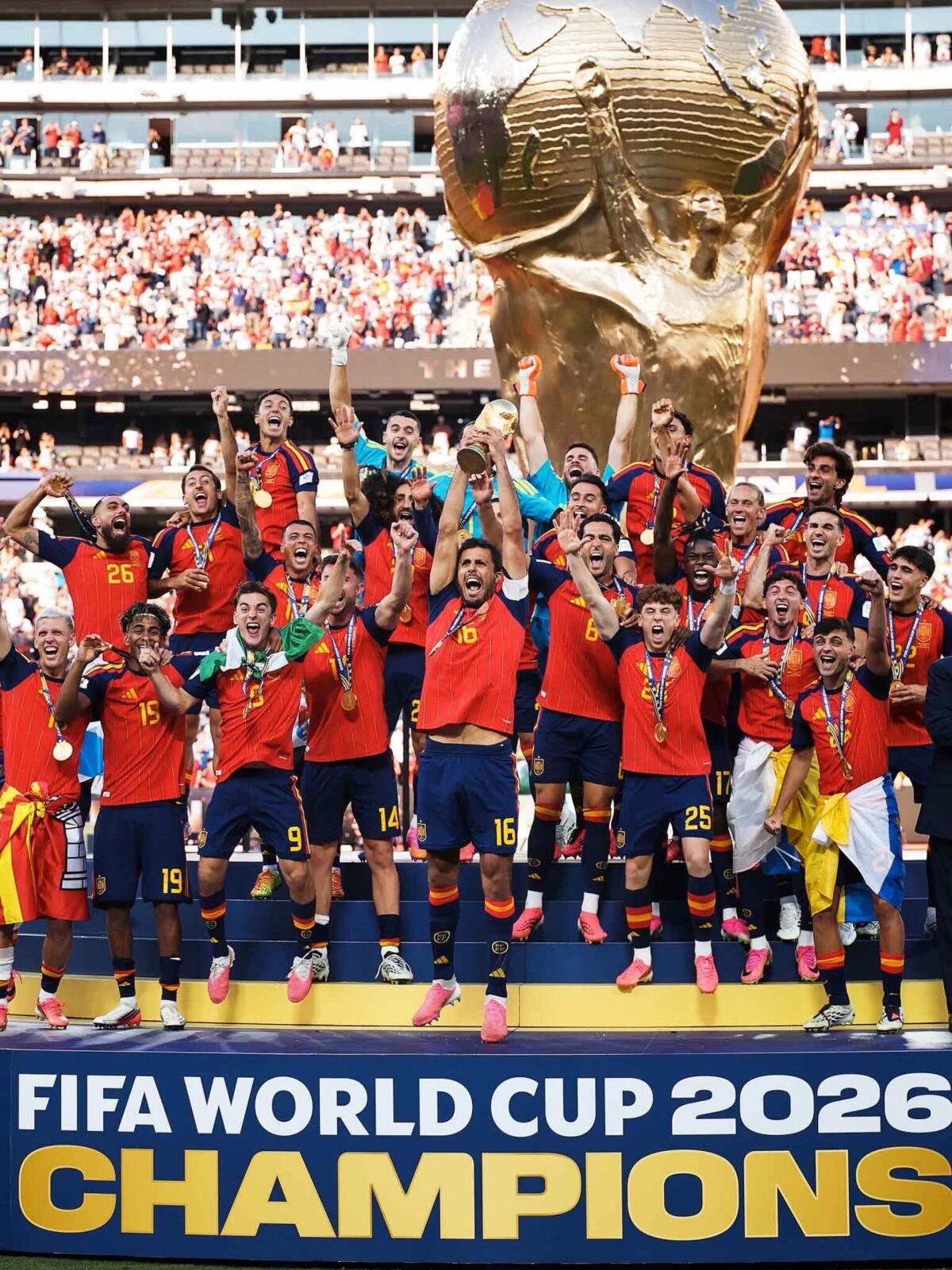 La Spagna sul Tetto del Mondo: Batte l'Argentina 1-0 e Vince i Mondiali 2026 - https://www.instagram.com/p/Da_fxhPifOF/