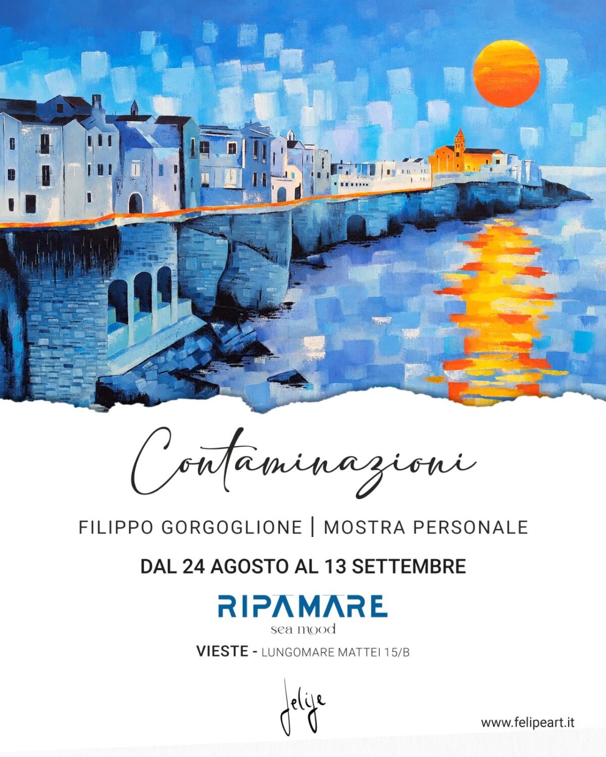 L’arte incontra il mare: a Vieste arriva "Contaminazioni", la personale di Felipe - 