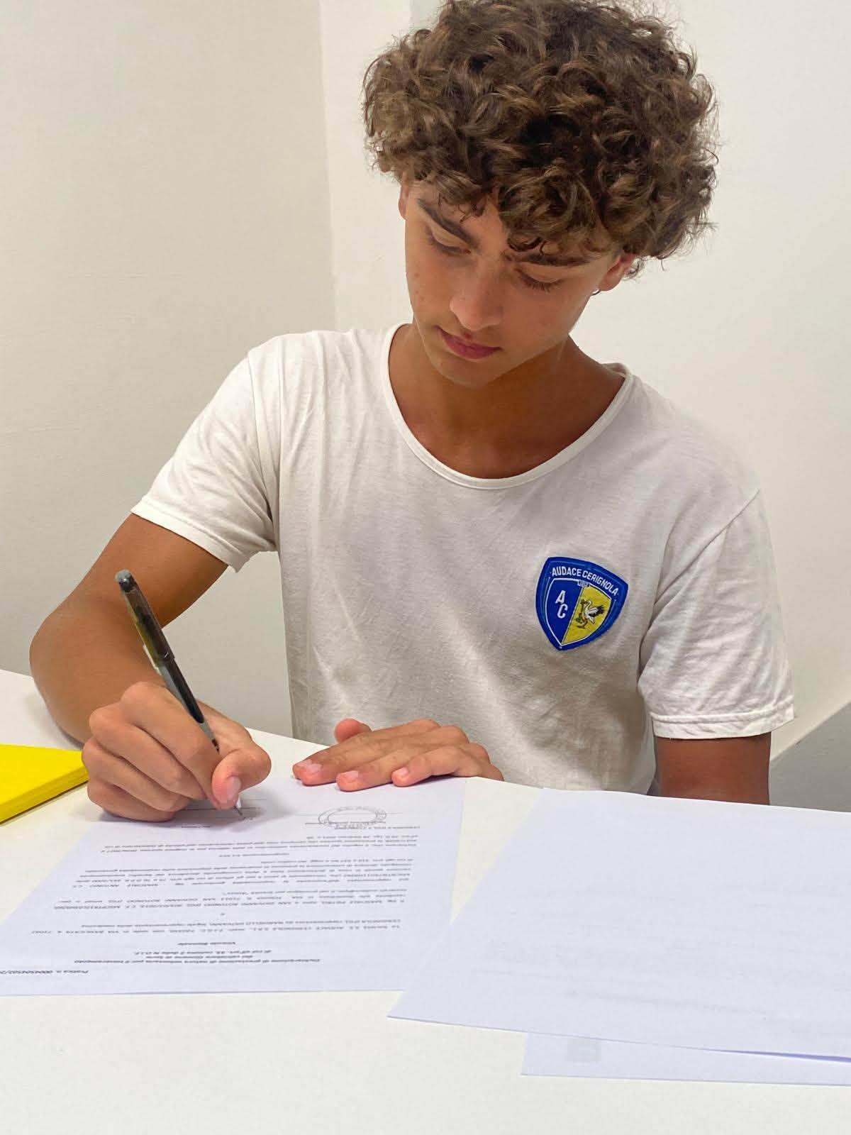 Pietro Masciale spicca il volo: il talento di San Giovanni Rotondo firma con l’Audace Cerignola - 