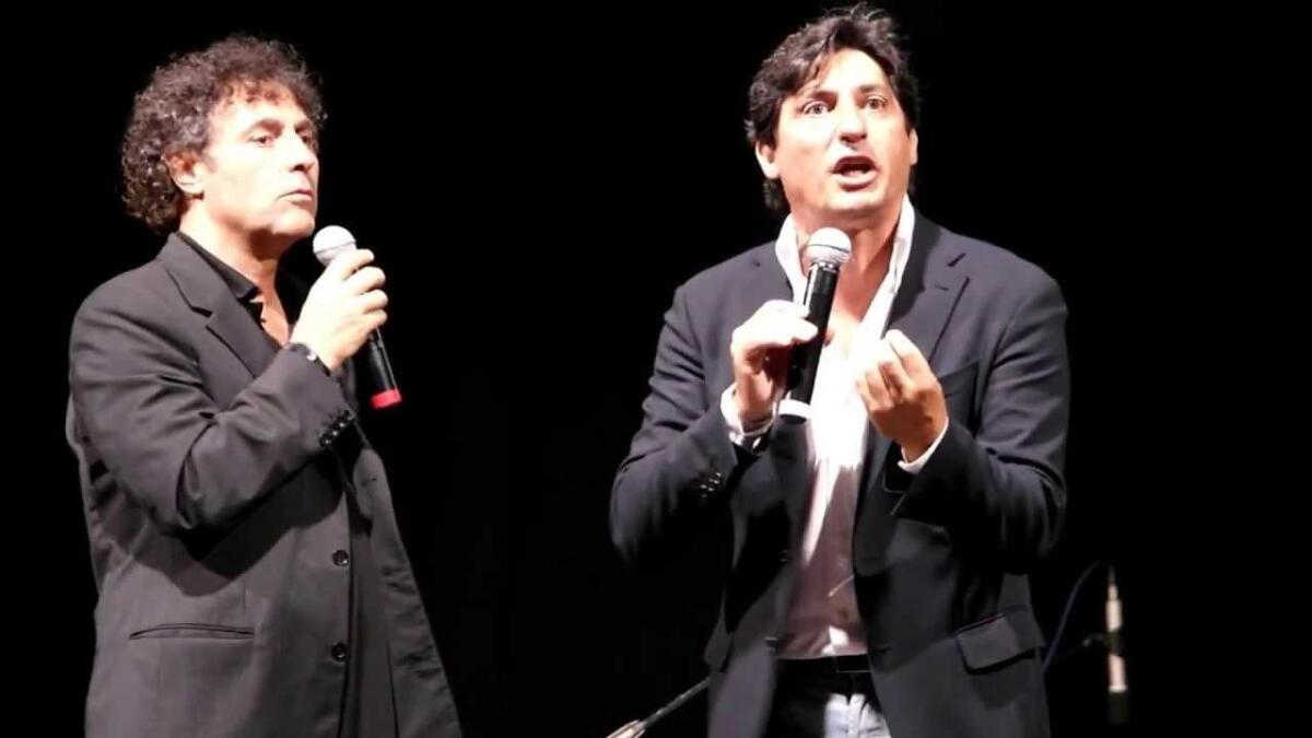 Emilio Solfrizzi e Antonio Stornaiolo alla Festa del Grano di Borgo Mezzanone - 